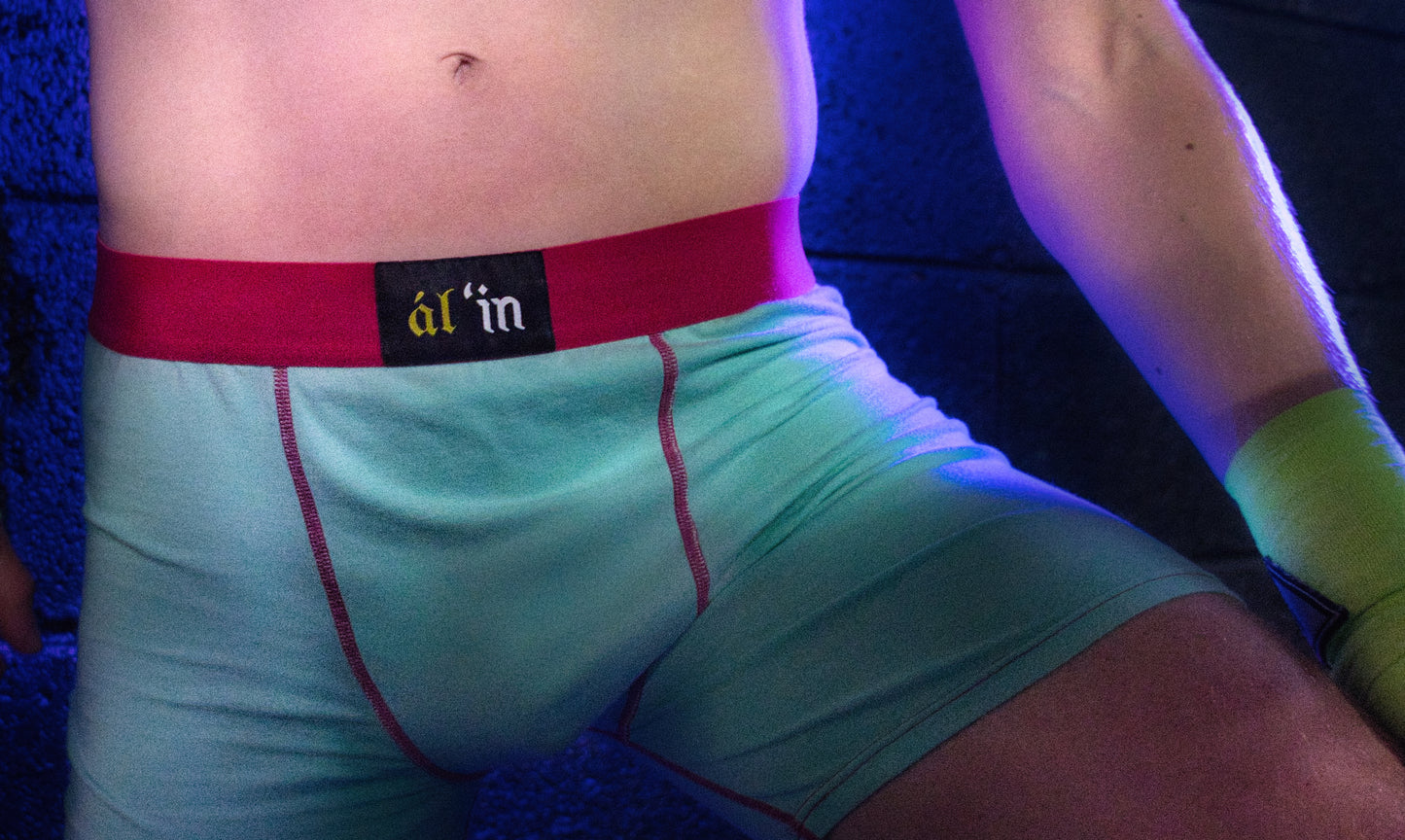 ál'in Mens Multi Style Cotton Boxer Briefs 3 Pack