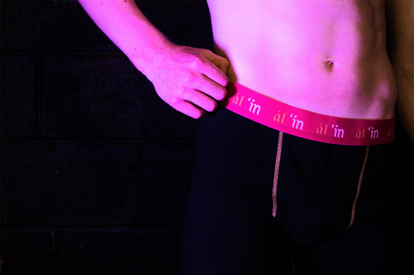 ál'in Mens Obsidian Ember Cotton Boxer Briefs 1 Pack